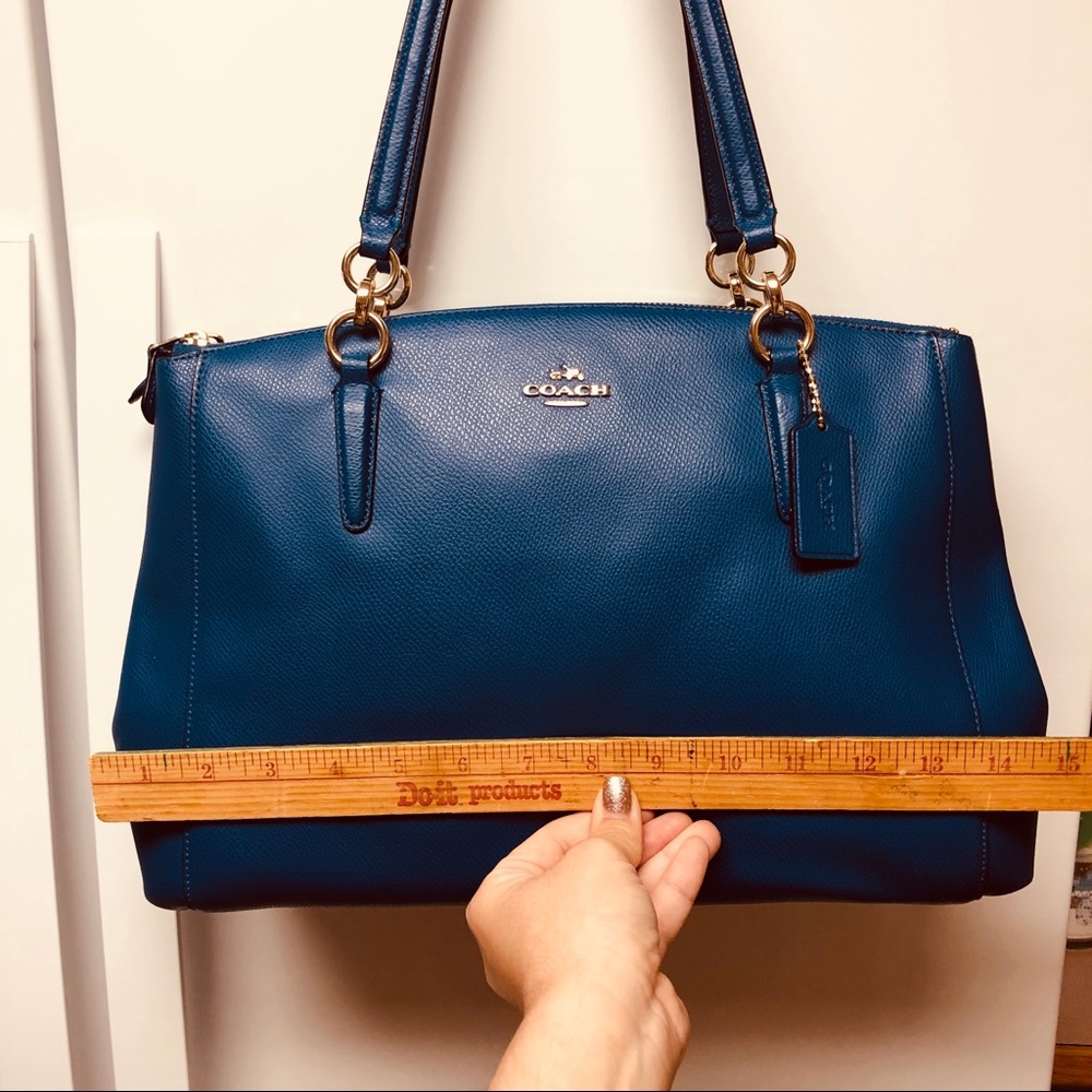 ❤️SOLD❤️Authentic COACH CHRISTI large purse - Picture 4 of 8